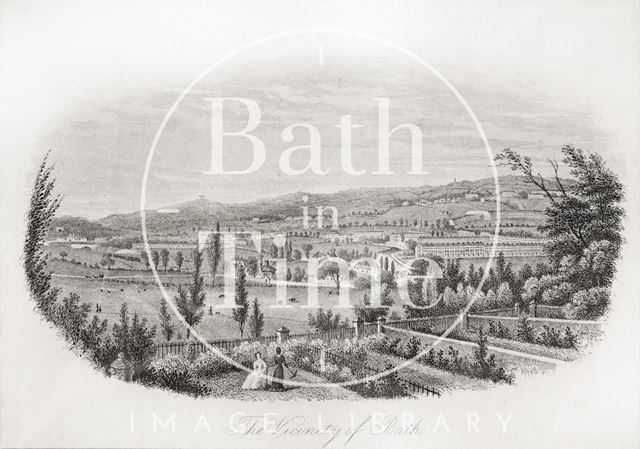 The Facility of Bath from Miss Blackstone's establishment c.1845?