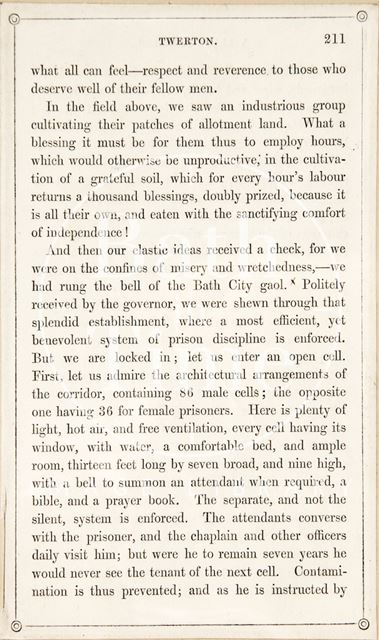 A page from Rambles about Bath and its Neighbourhood 1847