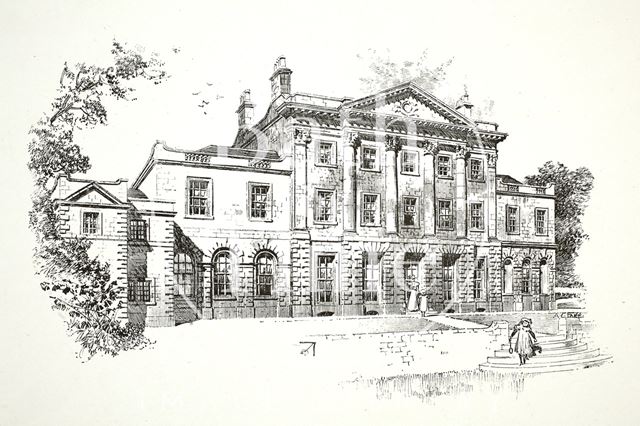 Shockerwick House, Shockerwick c.1900-1912