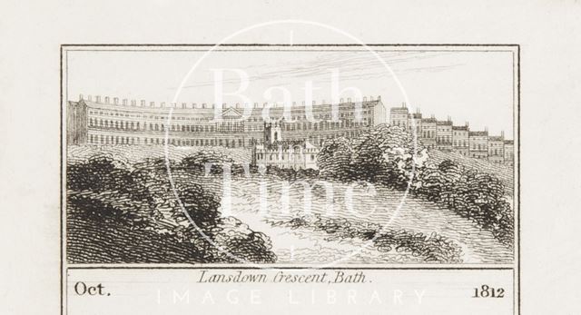 Lansdown Crescent, Bath 1812