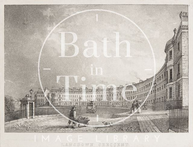 Lansdown Crescent, Bath 1828