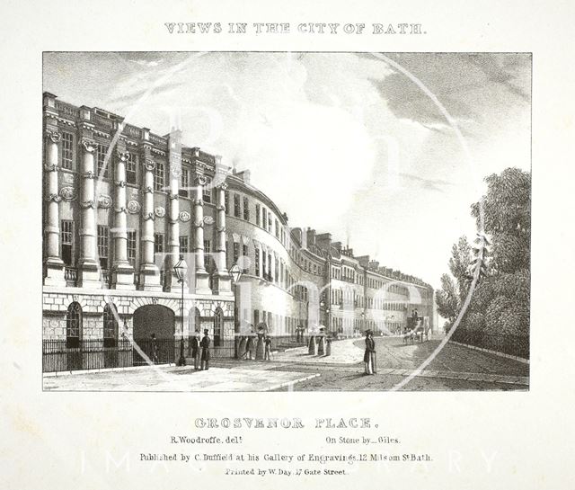 Grosvenor Place, Bath 1830