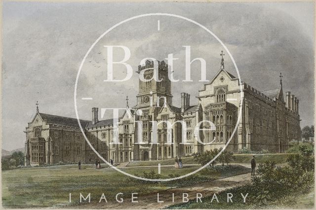 New Kingswood College, Lansdown, Bath c.1886