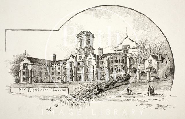 New Kingswood College, Lansdown, Bath c.1886