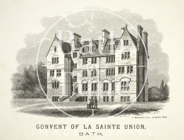 Convent of La Sainte Union, Bath c.1866