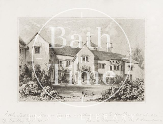 Little Sodbury manor, Gloucestershire 1860s