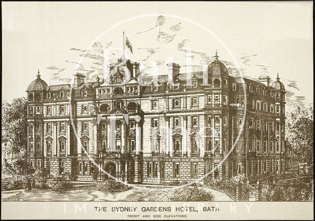 The Sydney Gardens Hotel, Bath c.1890