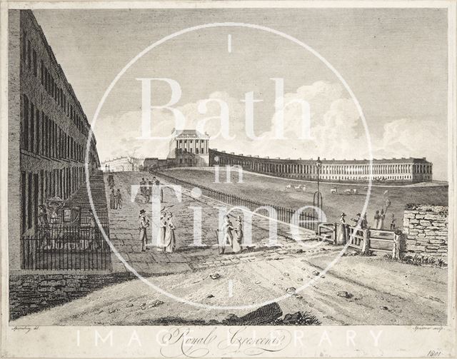 Royal Crescent, Bath 1801