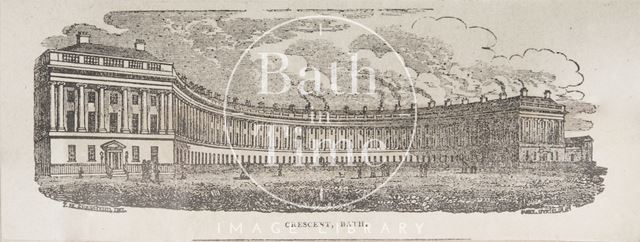 Royal Crescent, Bath 1829