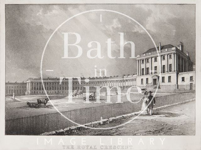 Royal Crescent, Bath 1828