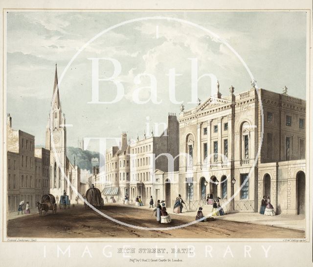 High Street, Bath c.1851