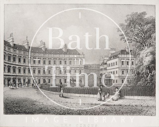 The Circus, Bath 1829