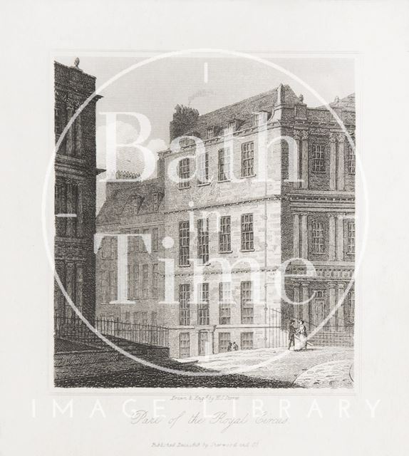 Part of the Royal Circus, Bath 1818