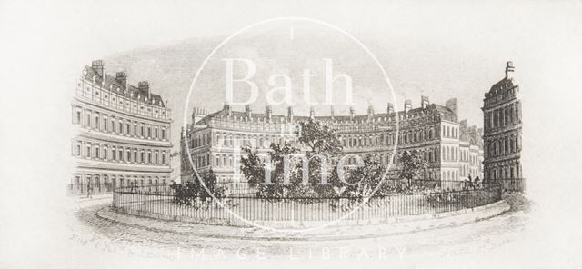 The Circus, Bath c.1835