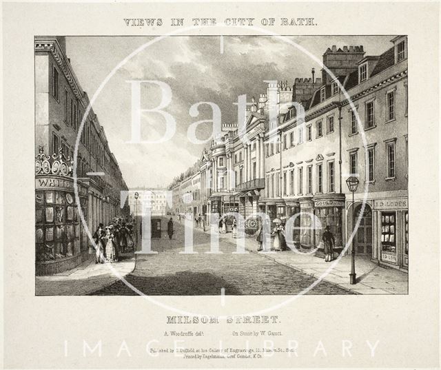 Milsom Street, Bath 1828