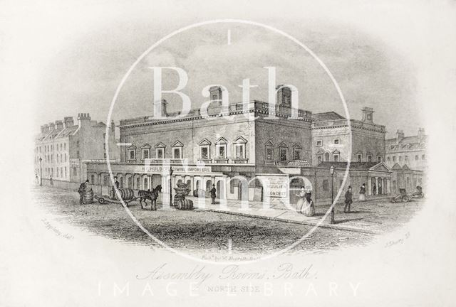 Assembly Rooms, Bath 1850