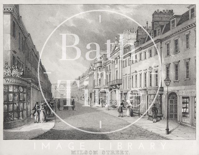 Milsom Street, Bath 1828