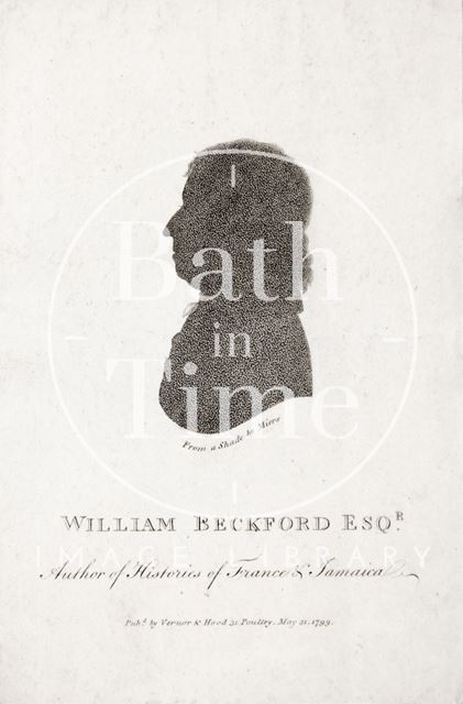 Silhouette of William Beckford Esq. 1799