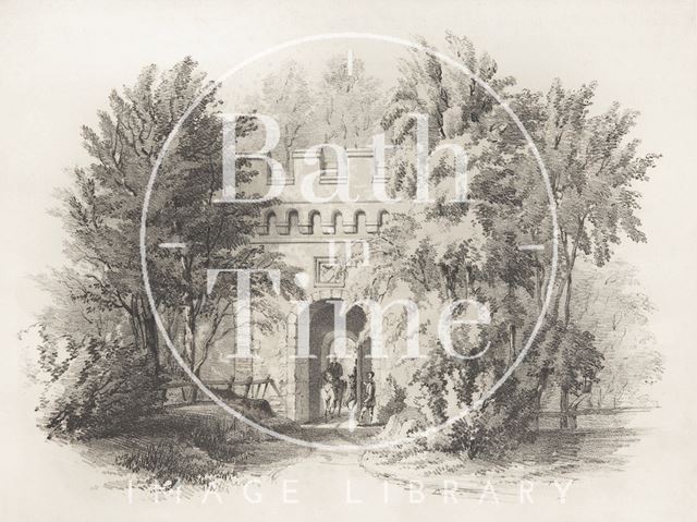 Page 1 from Illustrations of Lansdown Crescent, Bath by Willes Maddox 1844