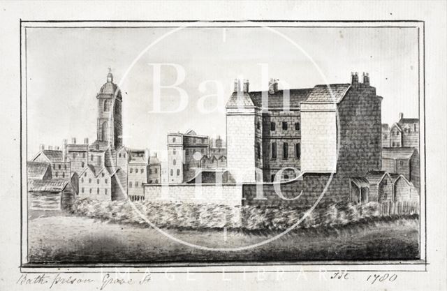 Bath Prison, Grove Street, Bath 1780