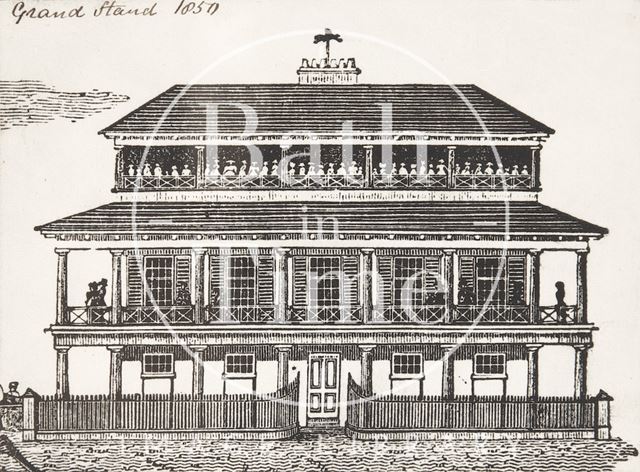 Grand Stand, Bath Racecourse, Lansdown, Bath 1850