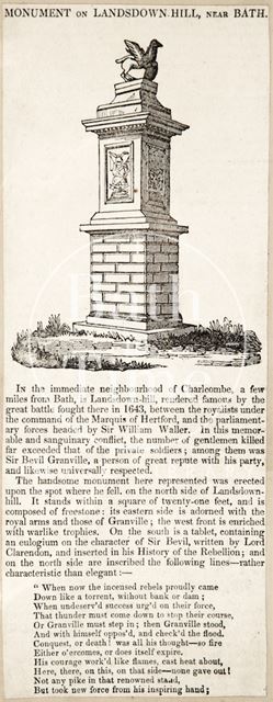 Monument on Lansdown, Bath