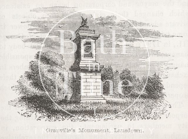 Grenville's Monument, Lansdown Hill, Bath