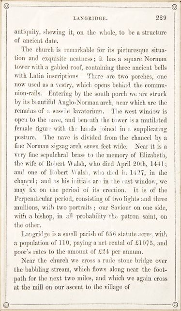 Page 229 from Rambles about Bath and its Neighbourhood 1847