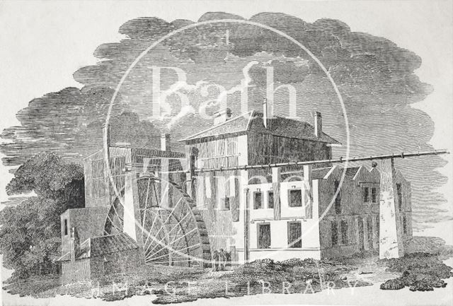 De Montalt Mills, Combe Down, Bath c.1850