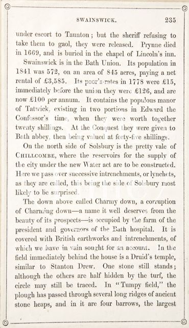 Page 235 from Rambles about Bath and its Neighbourhood 1847