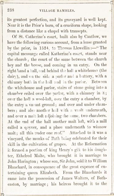 Page 238 from Rambles about Bath and its Neighbourhood 1847