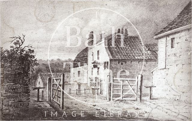 The Bear Inn and brewery, Holloway, Bath c.1770-1820