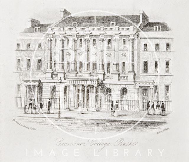 Grosvenor College, Bath c.1851