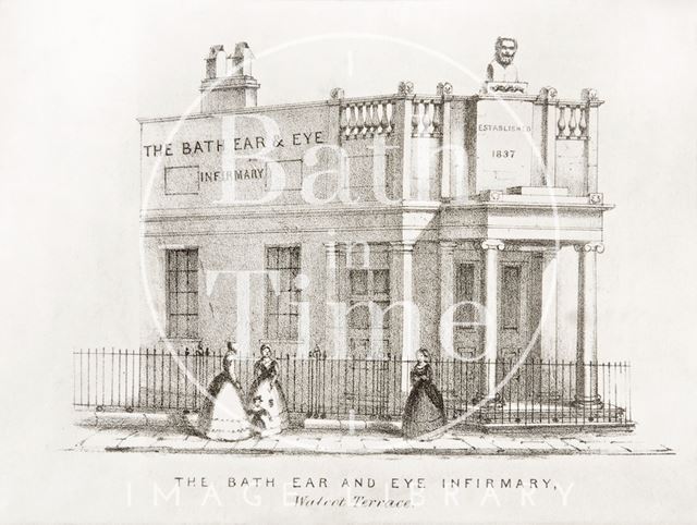 The Bath Ear and Eye Infirmary, Walcot Terrace, London Road, Bath c.1840?