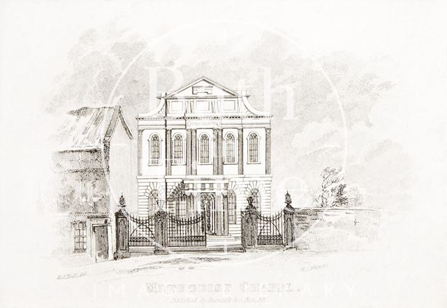 Methodist Chapel, Walcot, Bath 1821