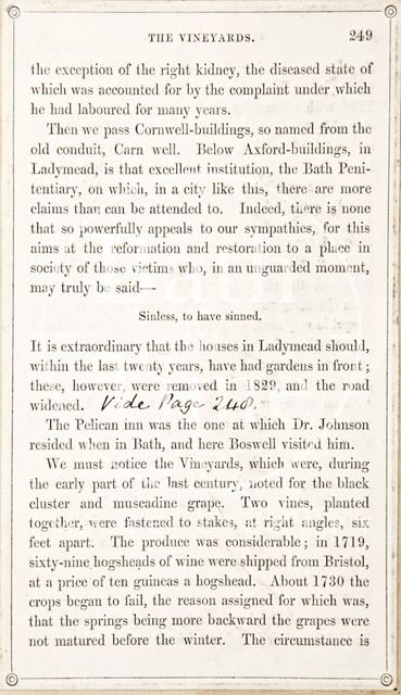 Page 249 from Rambles about Bath and its Neighbourhood 1847