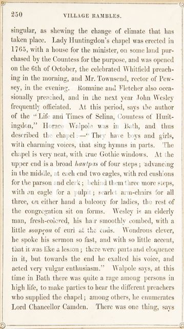 Page 250 from Rambles about Bath and its Neighbourhood 1847