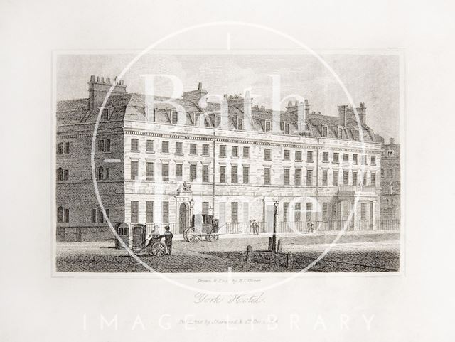 York Hotel, George Street, Bath 1819