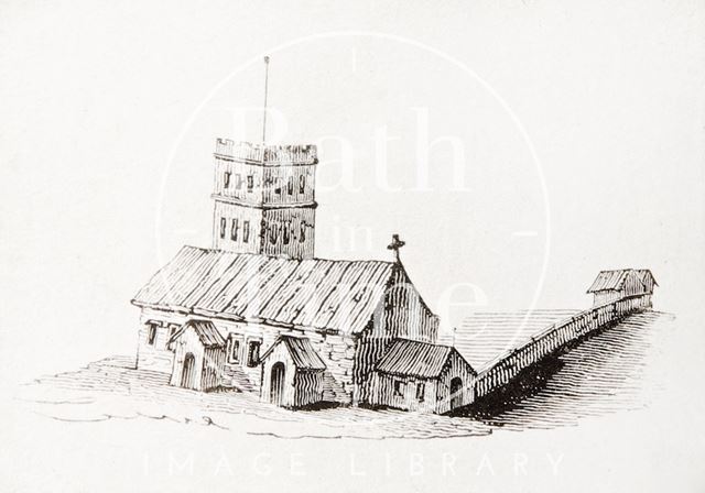 St. Michael's Church, Bath Anno 1692 1834