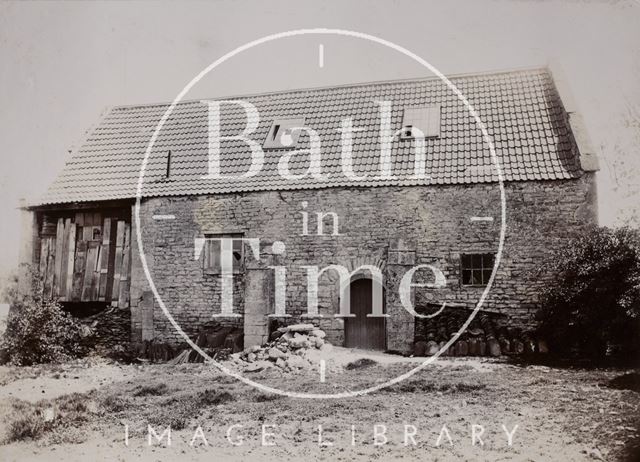 Medieval tithe barn, Twerton, Bath c.1904