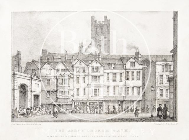 The Abbey Church, Bath 1838