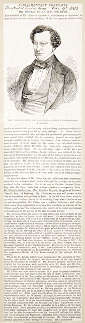 Mr. Thomas Phinn M.P. for Bath 1853