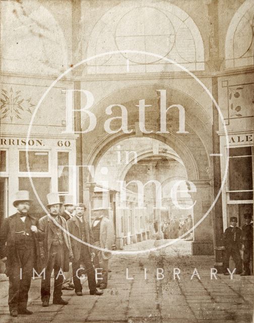 Early photograph of Bath New Markets