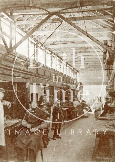 Early photograph of Bath New Markets