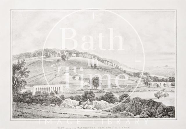 A View from Warminster New Road near Bath c.1837