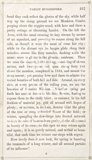 Page 257 from Rambles about Bath and its Neighbourhood 1847