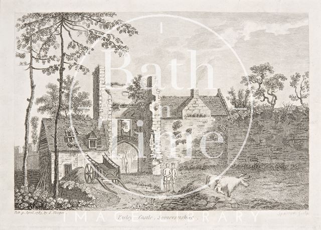 Farleigh Hungerford Castle, Somerset 1785