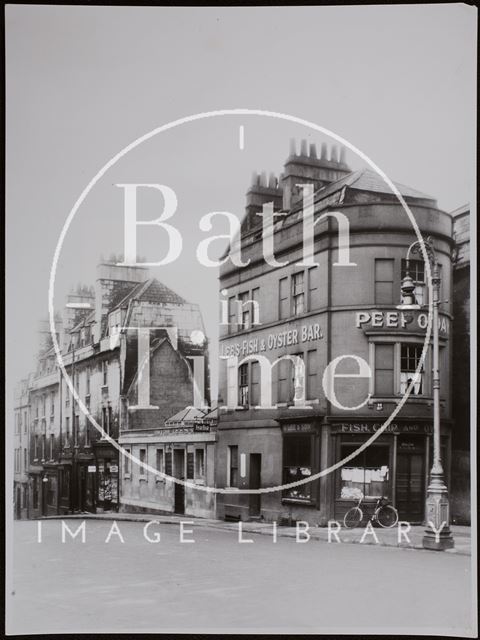 New Westgate Buildings near Sawclose, Bath 1936