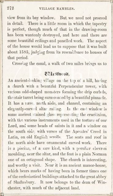 Page 272 from Rambles about Bath and its Neighbourhood 1847