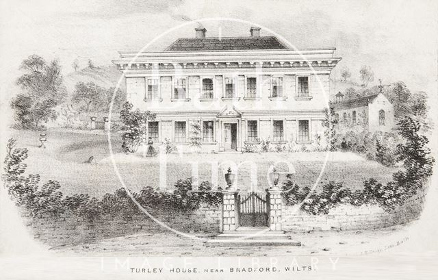 Turley House near Bradford-on-Avon, Wiltshire c.1840?